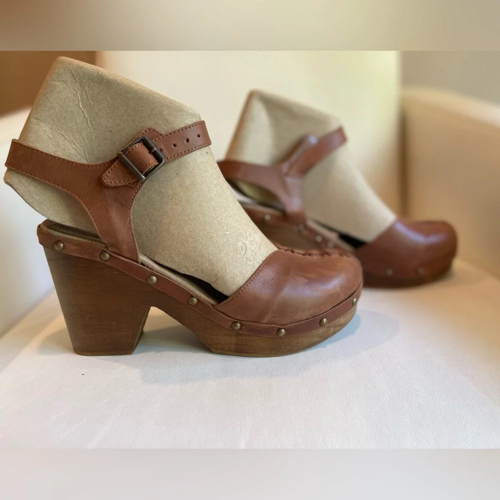 Free People Doub’s Clogs in Tan. Eu size 40 / US size 9.5 - 10. - Picture 3 of 12